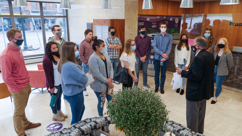 Cardinal Business Edge students at SVRC